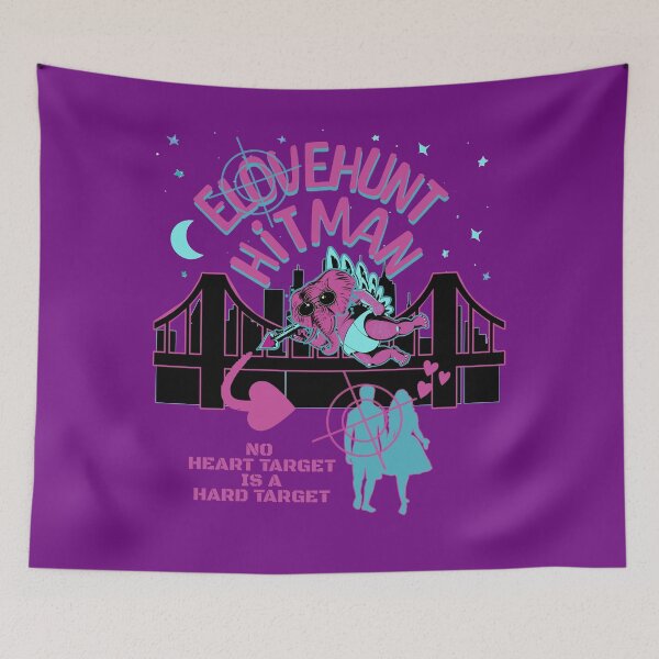 Item preview, ELOVEHUNT HITMAN (Valentines Theme Design) designed and sold by FREEKNSTEIN.
