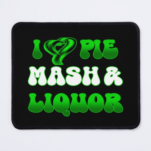 Item preview, I Love Traditional London Pie, Mash & Liquor V9a designed and sold by RetrospectUK.
