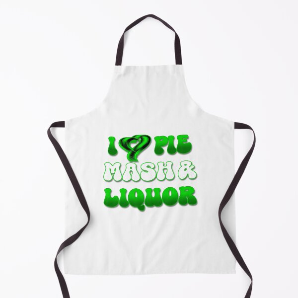 Item preview, I Love Traditional London Pie, Mash & Liquor V9b designed and sold by RetrospectUK.