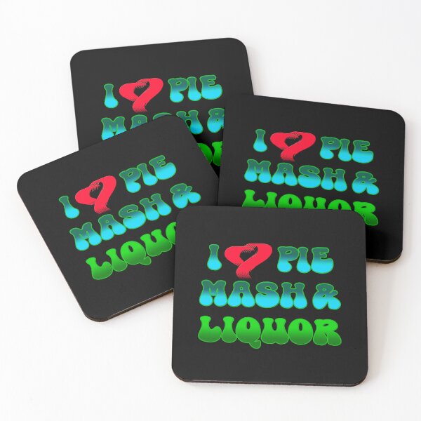 Item preview, I Love Traditional London Pie, Mash & Liquor V10a designed and sold by RetrospectUK.