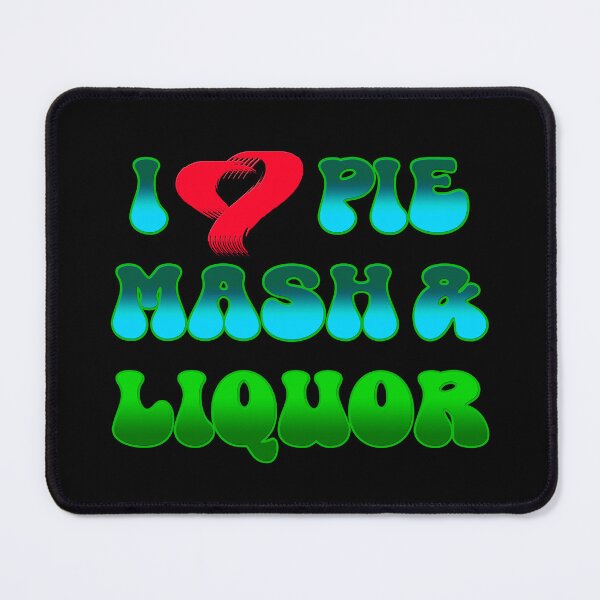 Item preview, I Love Traditional London Pie, Mash & Liquor V10a designed and sold by RetrospectUK.