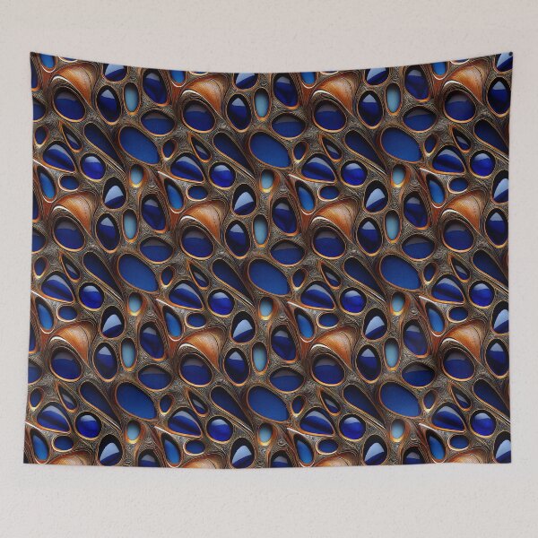 Item preview, Cellular Blue designed and sold by Vibranta Studio.