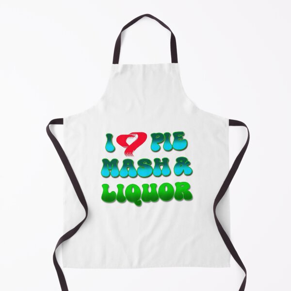 Item preview, I Love Traditional London Pie, Mash & Liquor V10b designed and sold by RetrospectUK.