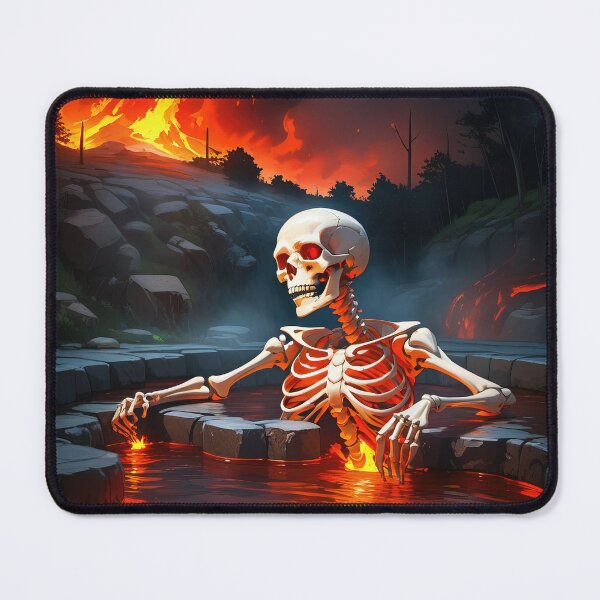 Item preview, Skeleton in land of fire designed and sold by TheArtistOf2022.
