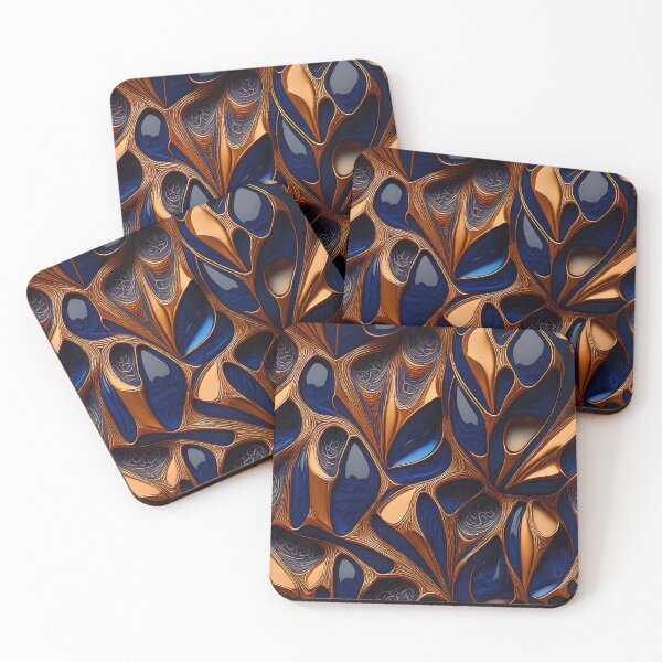 Item preview, Copper Blue designed and sold by Vibranta Studio.