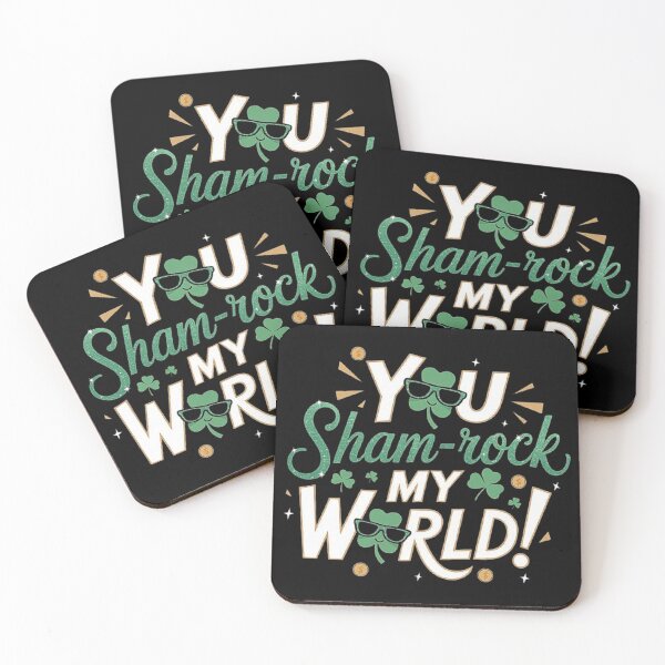 Item preview, You Sham-Rock My World – Fun St. Patrick’s Day Love & Luck Design designed and sold by love3617.