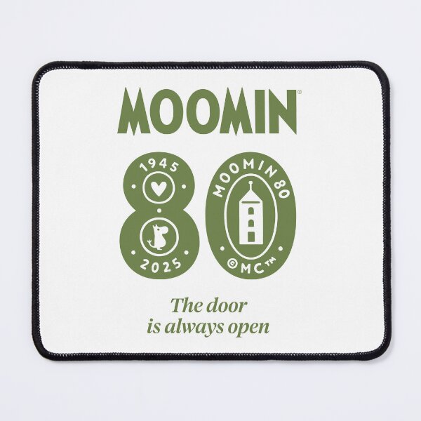 Artikelvorschau, Ikonen zum 80. Jubiläum der Mumins Die Tür steht immer offen entworfen und verkauft von MoominStore.