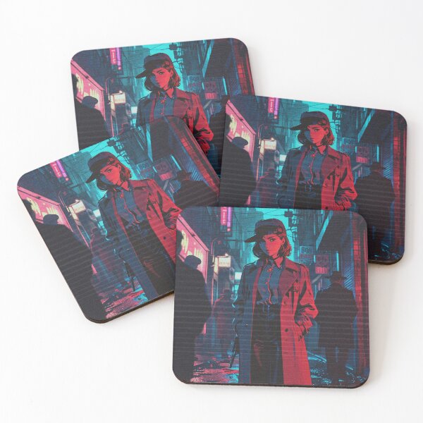 Item preview, Midnight Detective – Lost in Shadows designed and sold by RetroRebootShop.