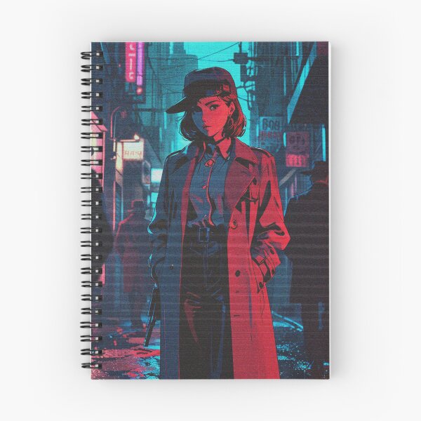 Item preview, Midnight Detective – Lost in Shadows designed and sold by RetroRebootShop.