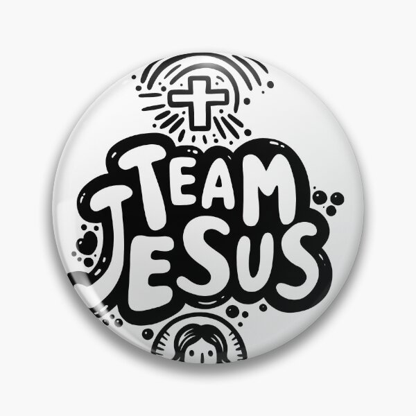 Item preview, Team Jesus Logo designed and sold by PickledjoArt.