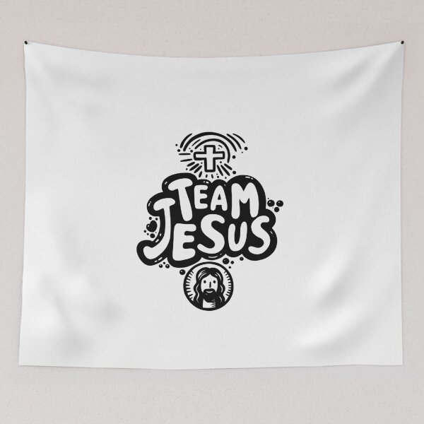 Item preview, Team Jesus Logo designed and sold by PickledjoArt.