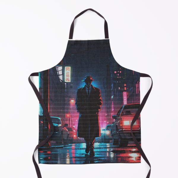 Item preview, Neon Streets – Noir Detective Chronicles designed and sold by RetroRebootShop.