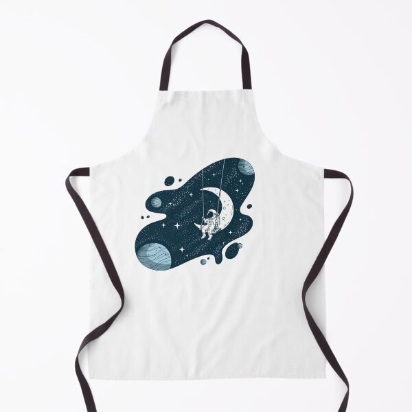 Item preview, Modern Trendy Funny Astronaut Sitting on a Swing Space Moon Stars designed and sold by SOUFIANE1991.