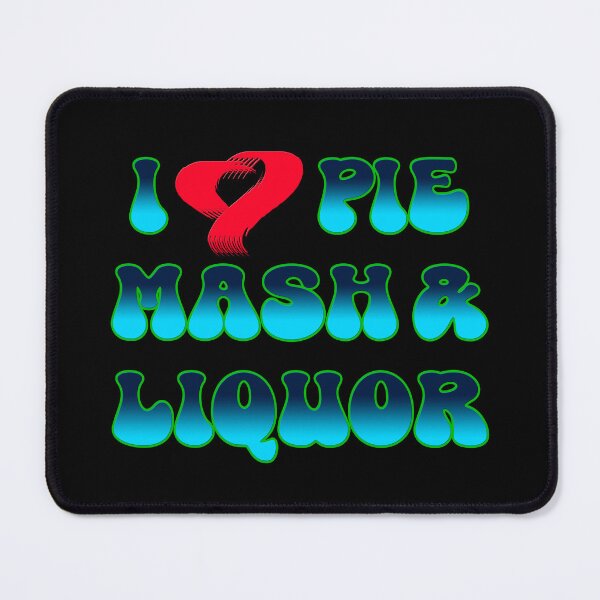 Item preview, I Love Traditional London Pie, Mash & Liquor V11a designed and sold by RetrospectUK.