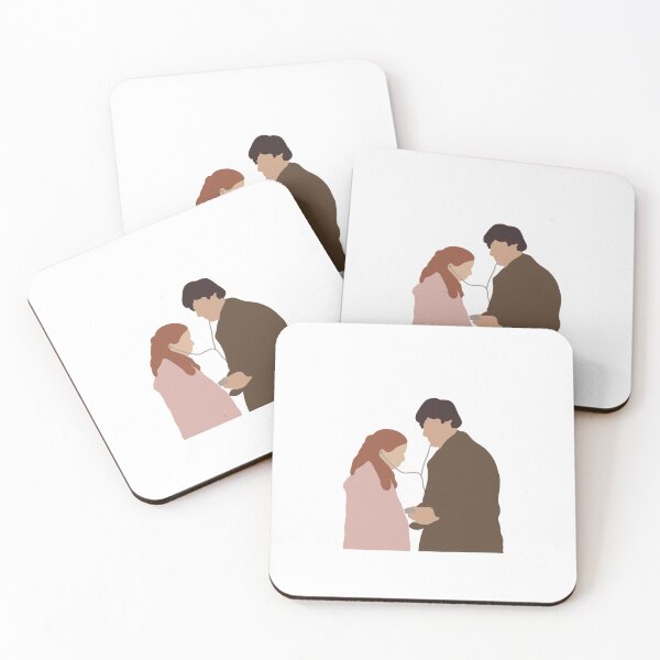 Item preview, Jim and Pam - Headphones designed and sold by delmarvastickers.