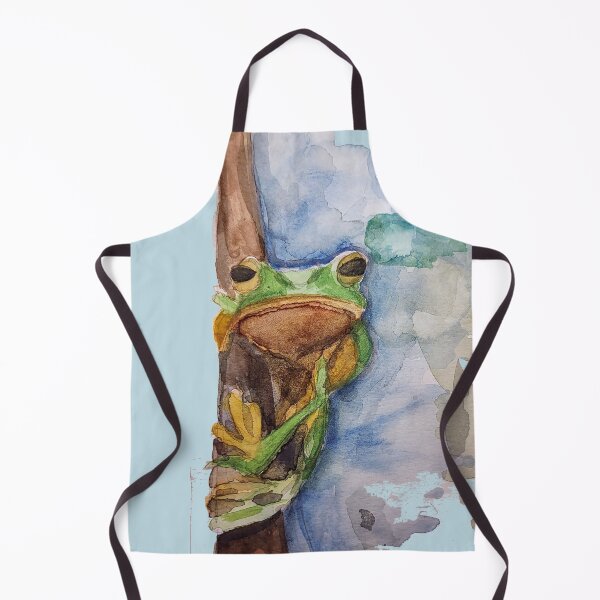 Item preview,  Tropical Frog in Watercolor – Wildlife Art designed and sold by AquaVeris.