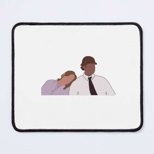 Item preview, Jim and Pam designed and sold by delmarvastickers.