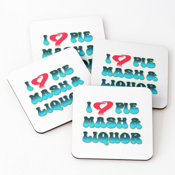 Item preview, I Love Traditional London Pie, Mash & Liquor V11b designed and sold by RetrospectUK.