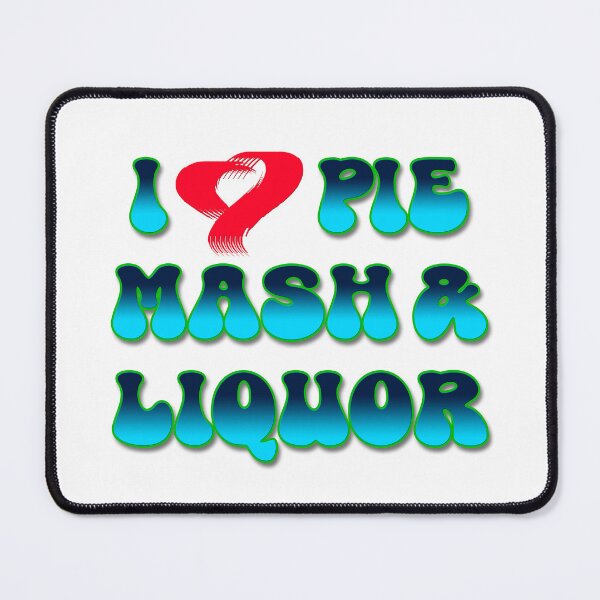 Item preview, I Love Traditional London Pie, Mash & Liquor V11b designed and sold by RetrospectUK.