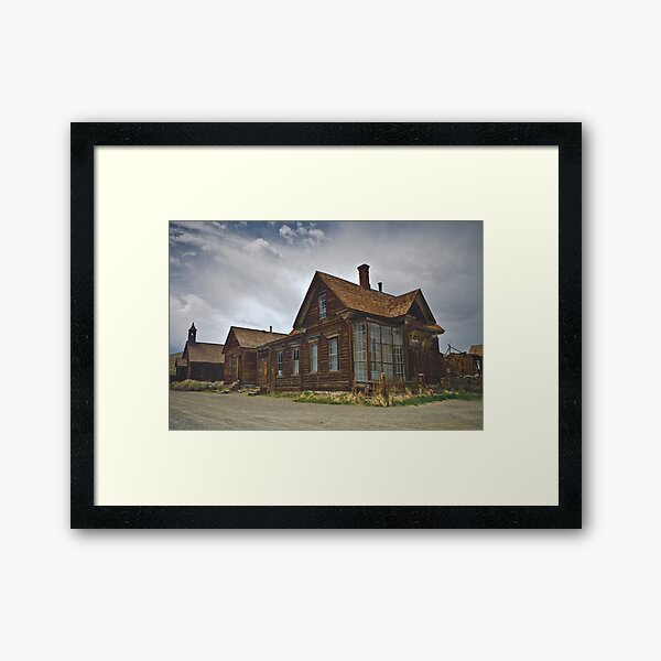 People With Glass Houses Framed Art Print