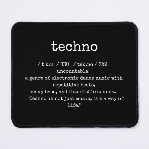 Item preview, "Techno" designed and sold by DutchMonkeys.