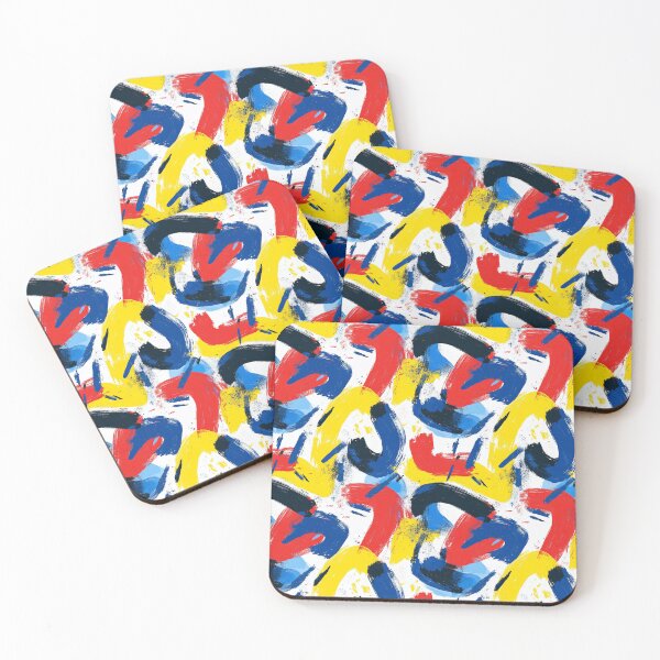 Item preview, Simplicity of Primary Colors designed and sold by MidArtForge.