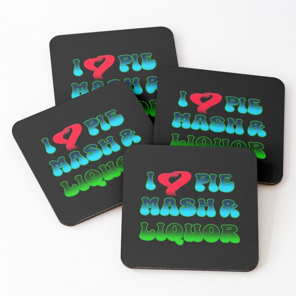 Item preview, I Love Traditional London Pie, Mash & Liquor V12a designed and sold by RetrospectUK.
