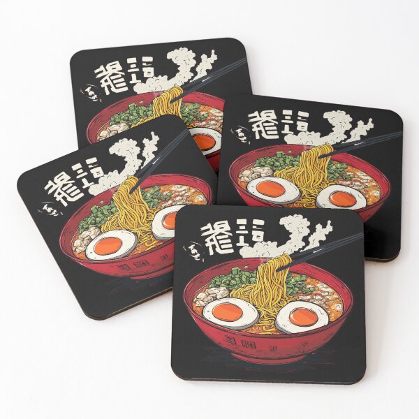 Item preview, Steaming bowl of spicy beef ramen noodles designed and sold by Nightarcade.