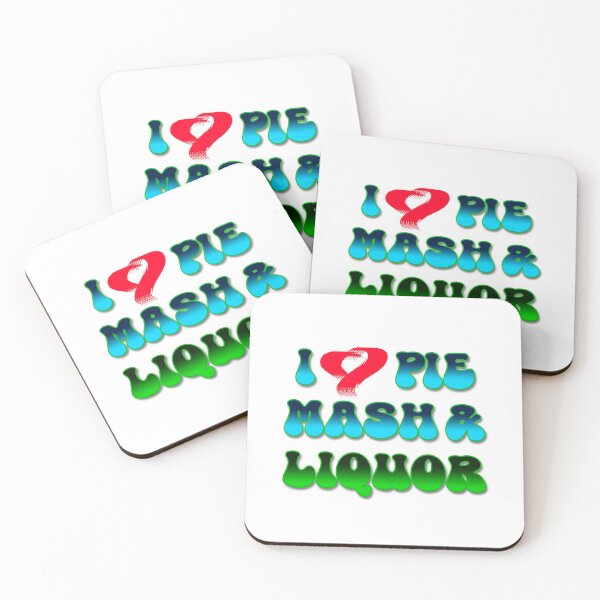 Item preview, I Love Traditional London Pie, Mash & Liquor V12b designed and sold by RetrospectUK.