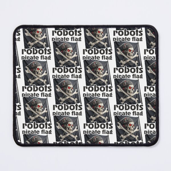 Item preview, pirate flag robots designed and sold by alexandr-art.