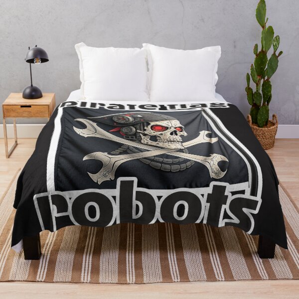 Item preview, pirate flag robots designed and sold by alexandr-art.