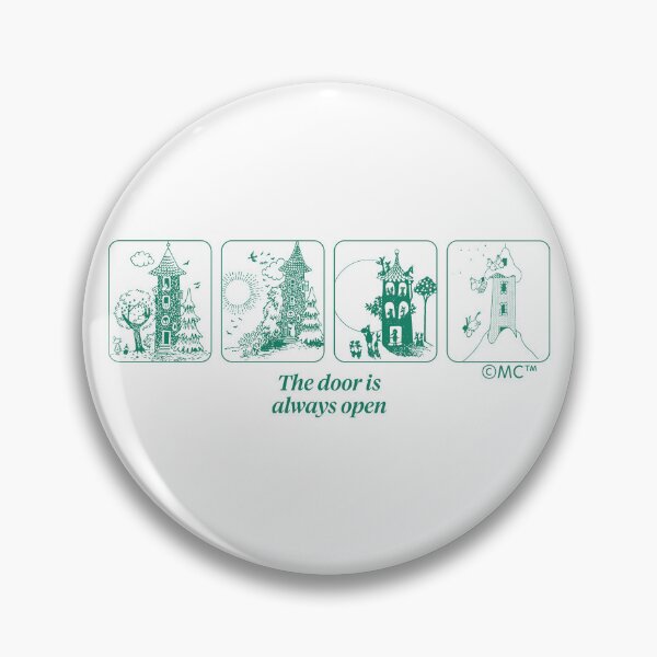 Item preview, Moomin House The Door Is Always Open 80th Anniversary designed and sold by MoominStore.