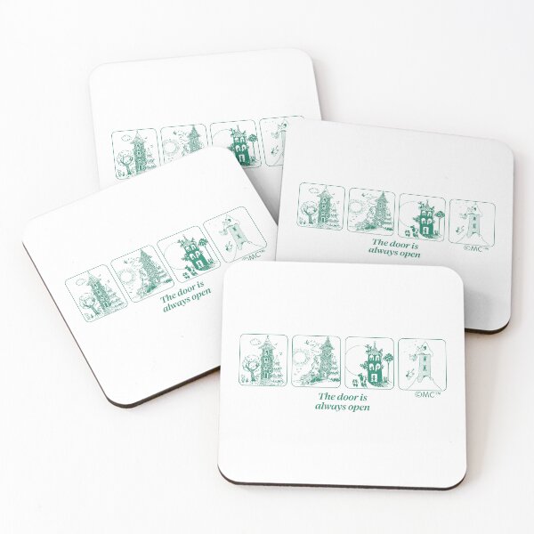 Item preview, Moomin House The Door Is Always Open 80th Anniversary designed and sold by MoominStore.