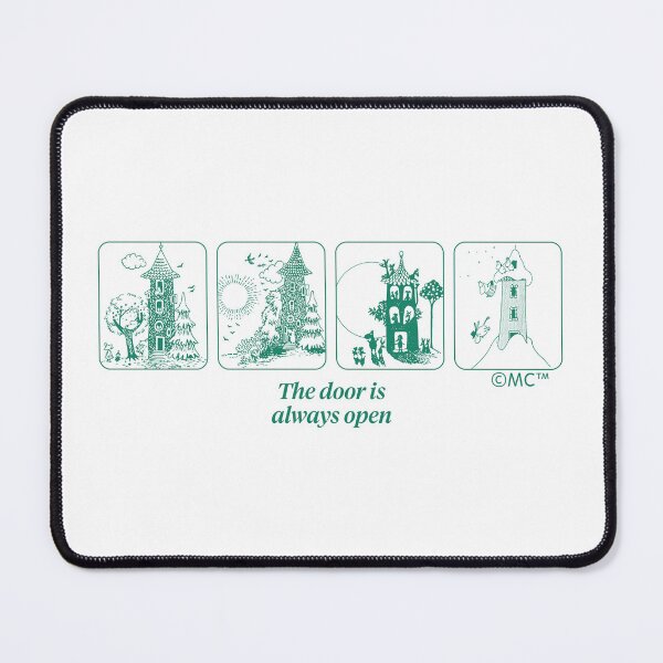 Item preview, Moomin House The Door Is Always Open 80th Anniversary designed and sold by MoominStore.