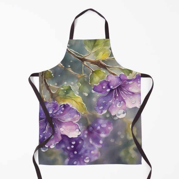 Item preview, Purple Flowers in Rain designed and sold by CalmnessbyChoice.