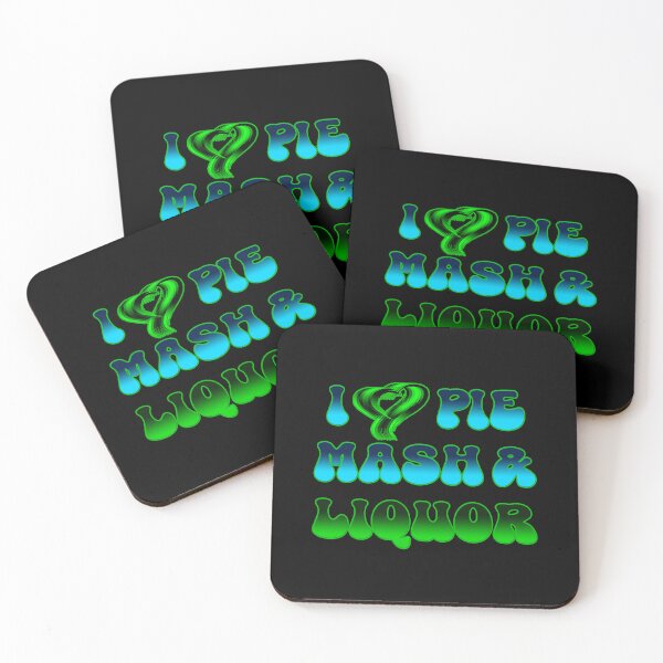 Item preview, I Love Traditional London Pie, Mash & Liquor V14a designed and sold by RetrospectUK.
