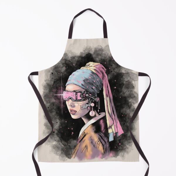Item preview, Cyber-Girl with a Pearl Earring designed and sold by HRSCreates.