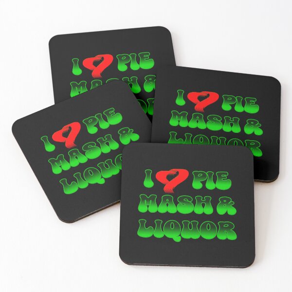 Item preview, I Love Traditional London Pie, Mash & Liquor V15a designed and sold by RetrospectUK.
