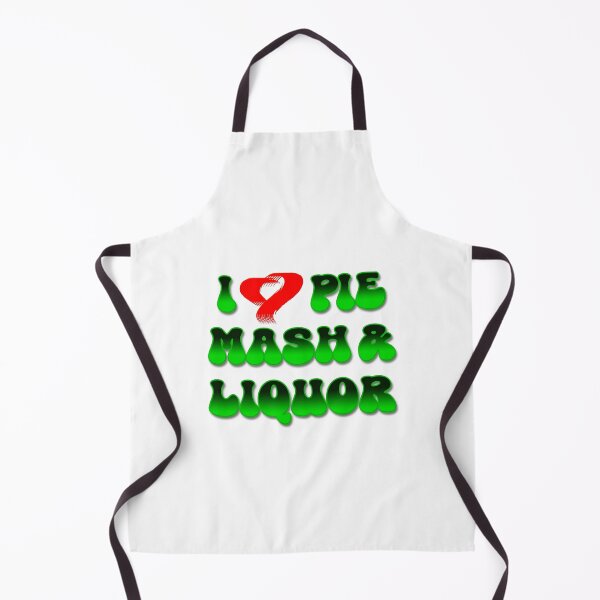 Item preview, I Love Traditional London Pie, Mash & Liquor V15b designed and sold by RetrospectUK.