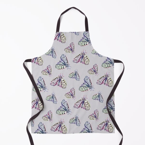 Item preview, Colorful Delicate Watercolor Moths - Light Lavender designed and sold by JasmineGDesigns.
