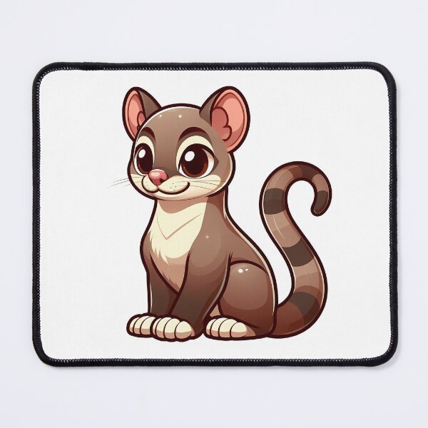 Item preview, Cute Cartoon Mongoose Illustration designed and sold by cave-canvas.
