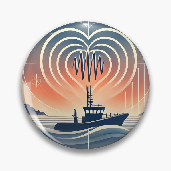 Item preview, Love is in the survey boat designed and sold by RG-ArtDesign.