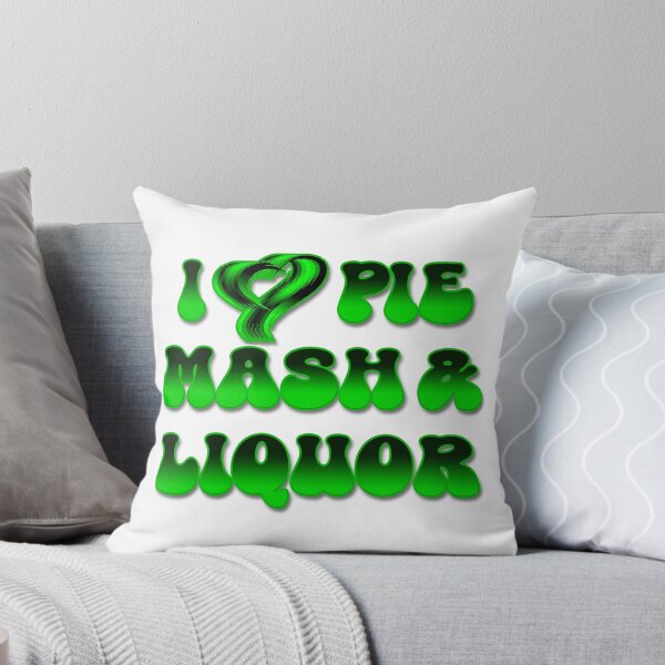Item preview, I Love Traditional London Pie, Mash & Liquor V16b designed and sold by RetrospectUK.
