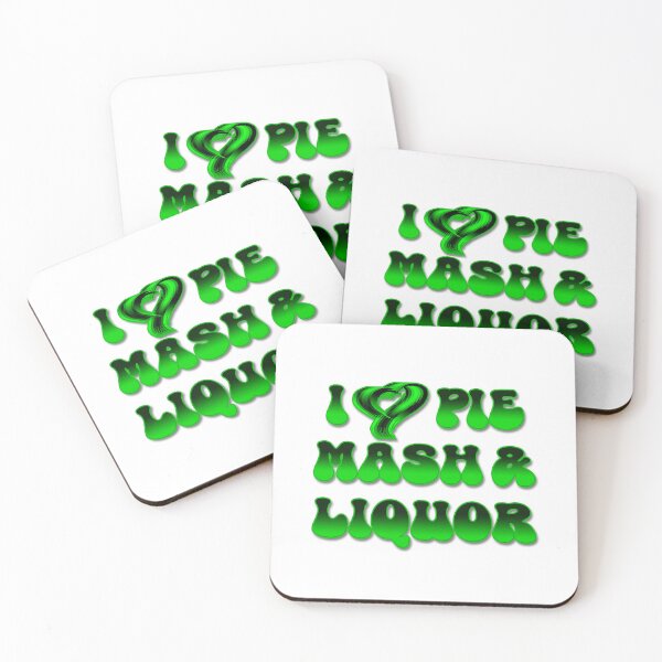 Item preview, I Love Traditional London Pie, Mash & Liquor V16b designed and sold by RetrospectUK.