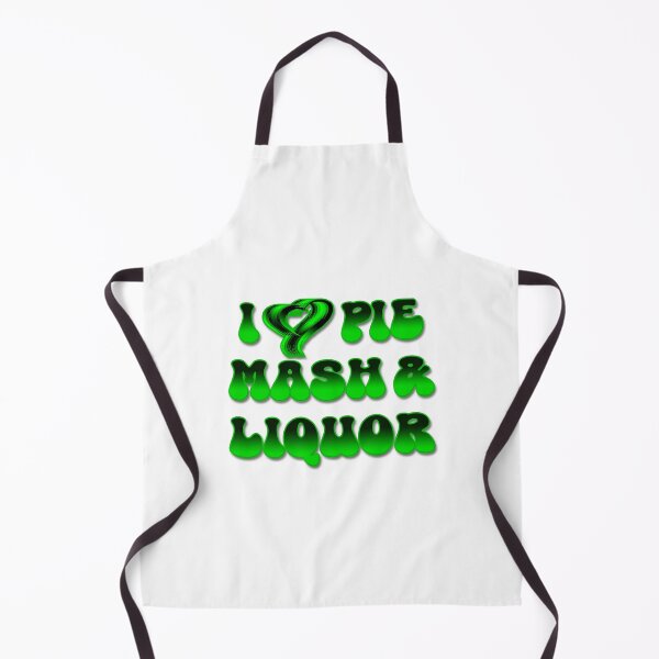 Item preview, I Love Traditional London Pie, Mash & Liquor V16b designed and sold by RetrospectUK.