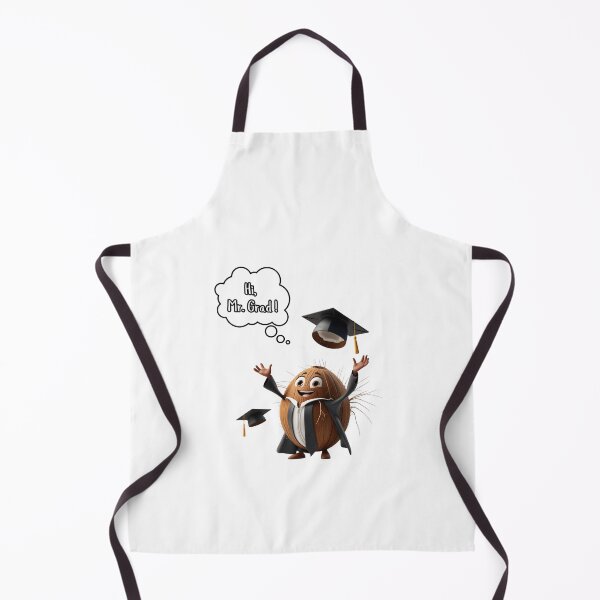 Item preview, Hi,  Mr. Grad ! Gradnut (Graduation + Coconut) designed and sold by TasteTicker.