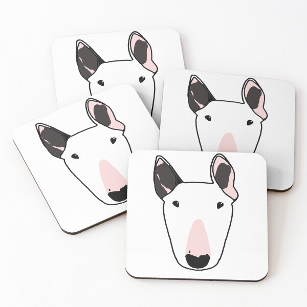 Item preview, Frankie The Bull Terrier designed and sold by emilydevineart.