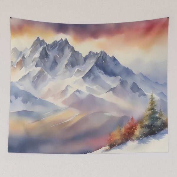 Item preview, Beautiful Mountain Panorama designed and sold by CalmnessbyChoice.