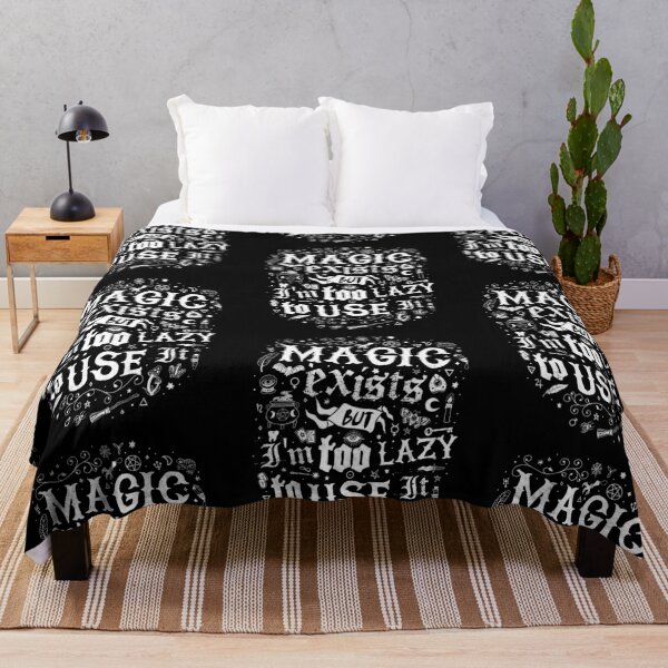 Item preview, Magic Exists - Lazy Witch - Occult Office Humor designed and sold by Nemons.