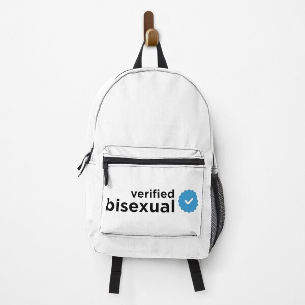 Item preview, Verified Bisexual Pride – Cute LGBTQ+ Identity Badge designed and sold by Cannaxes Studio.